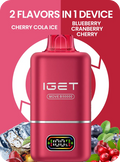 IGET MOVE B50000 (50k Puffs – 2 Flavours in 1 device) - Vape Shop Inodre