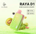 ELF BAR RAYA D1 – Kiwi Guava Grape - Vape Shop Inodre