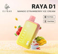 ELF BAR RAYA D1 – Mango Strawberry Ice Cream - Vape Shop Inodre