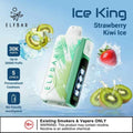 Elf Bar Ice King – Strawberry Kiwi Ice – 30K - Vape Shop Inodre