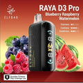 Elf Bar Raya D3 Pro 30K Blueberry Raspberry Watermelon - Vape Shop Inodre