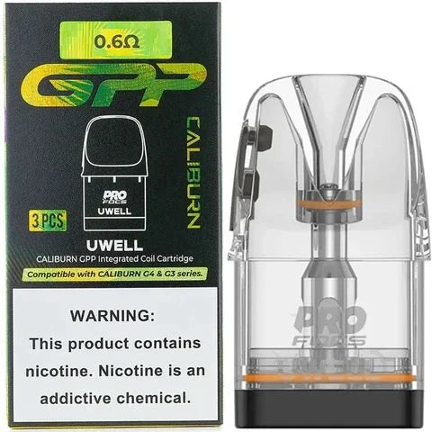Uwell Caliburn GPP Replacement Pod (0.6Ω) - Vape Shop Inodre