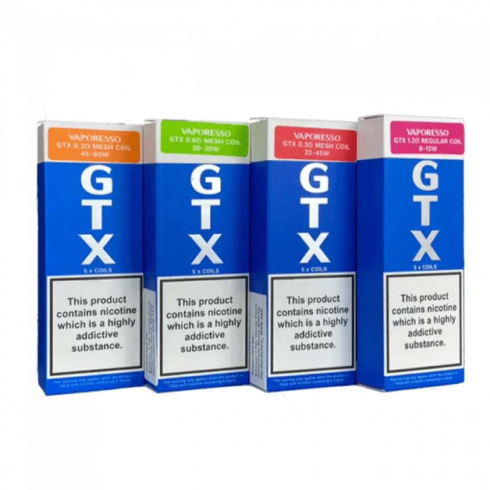 Vaporesso GTX Replacement Coil Series (5-Pack) - Vape Shop Inodre