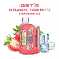 IGET FLARE B10000 – Strawberry ice - Vape Shop Inodre