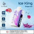Elf Bar Ice King – Grape Ice – 30K - Vape Shop Inodre
