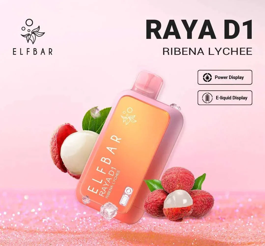 ELF BAR RAYA D1 – Ribena Lychee - Vape Shop Inodre